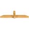 Ekena Millwork Eugene Rough Sawn Timber Gable Bracket, Western Red Cedar, 84"W x 24"H x 6"D x 6"F, 7/12 Pitch GBW084X24X0606EUG00RWR - alternate 5